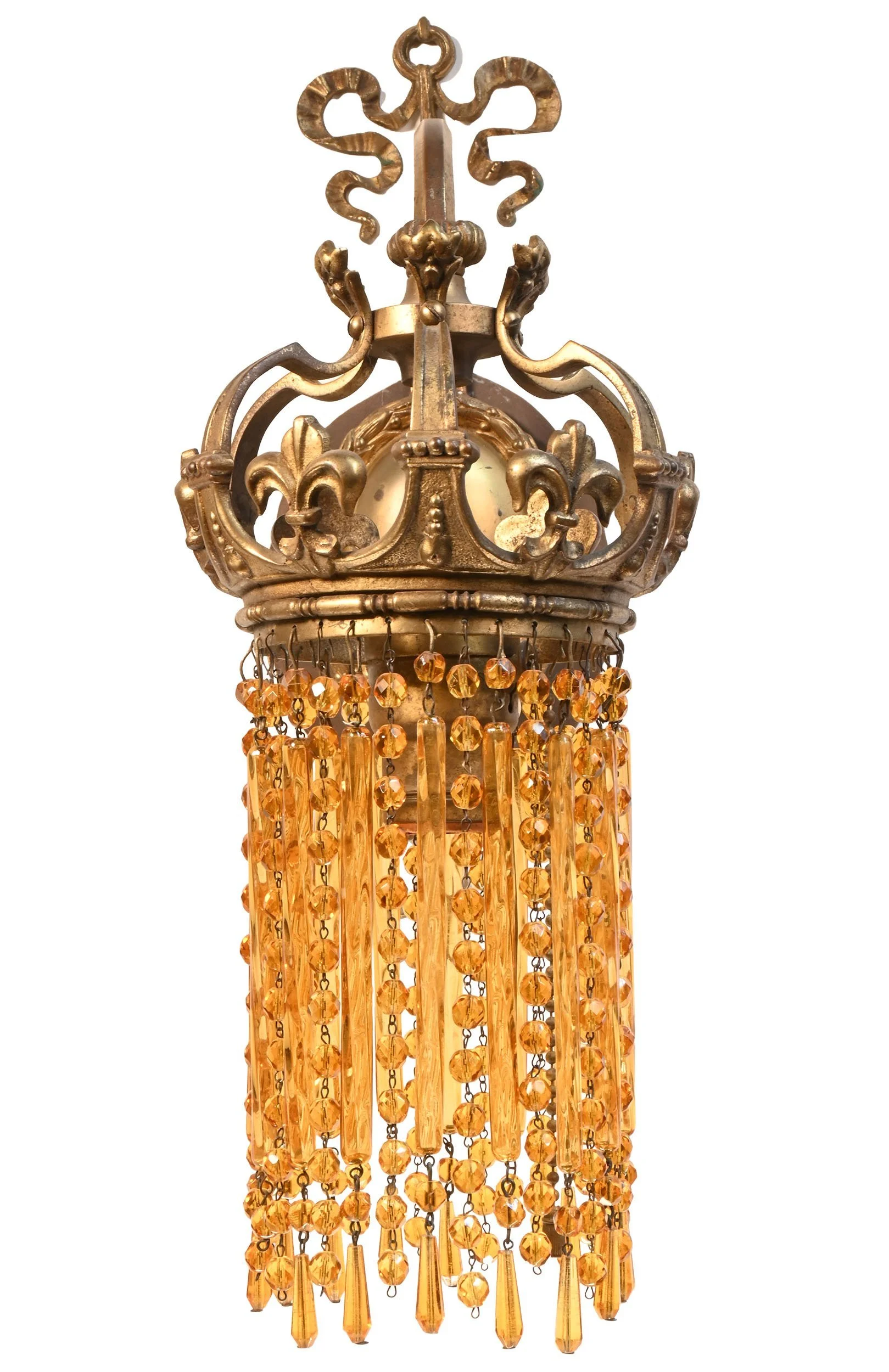 seven candle maria theresa chandelier — Architectural Antiques